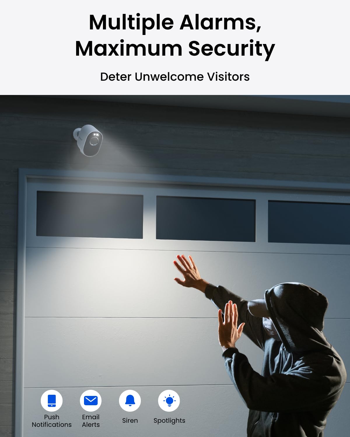 REOLINK Home Hub mini with 4X Argus 3 Pro+Solar Panel, Solar Security Cameras Wireless Outdoor, 2.4/5 GHz WiFi, Solar/Battery Powered, Smart Detection, Motion Recording, No Monthly Fee