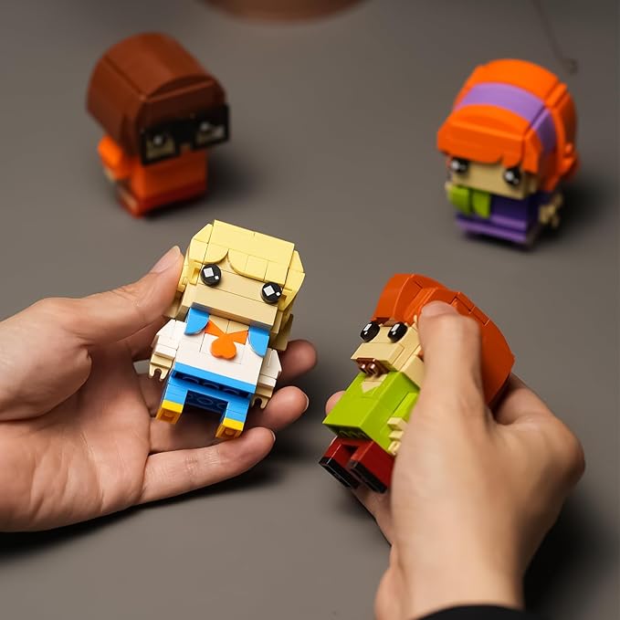 Horror Action Figure Building Toys Compatible with Lego for AdultsHalloween Christmas Decor Cartoon Toy for Moive FanIdeas Gift for Kids 8-14 Years and UP 575 Pcs