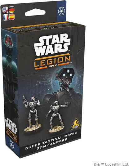Asmodee Star Wars: Legion Super Tactical Droid Commanders - Separatist Alliance Leader Expansion Tabletop Miniatures Game Strategy Game for Kids and Adults Ages 14+ 2 Players 90 Min Playtime