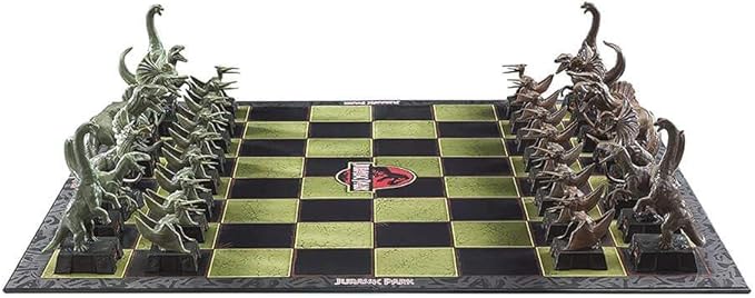 The Noble Collection Jurassic Park Chess Set
