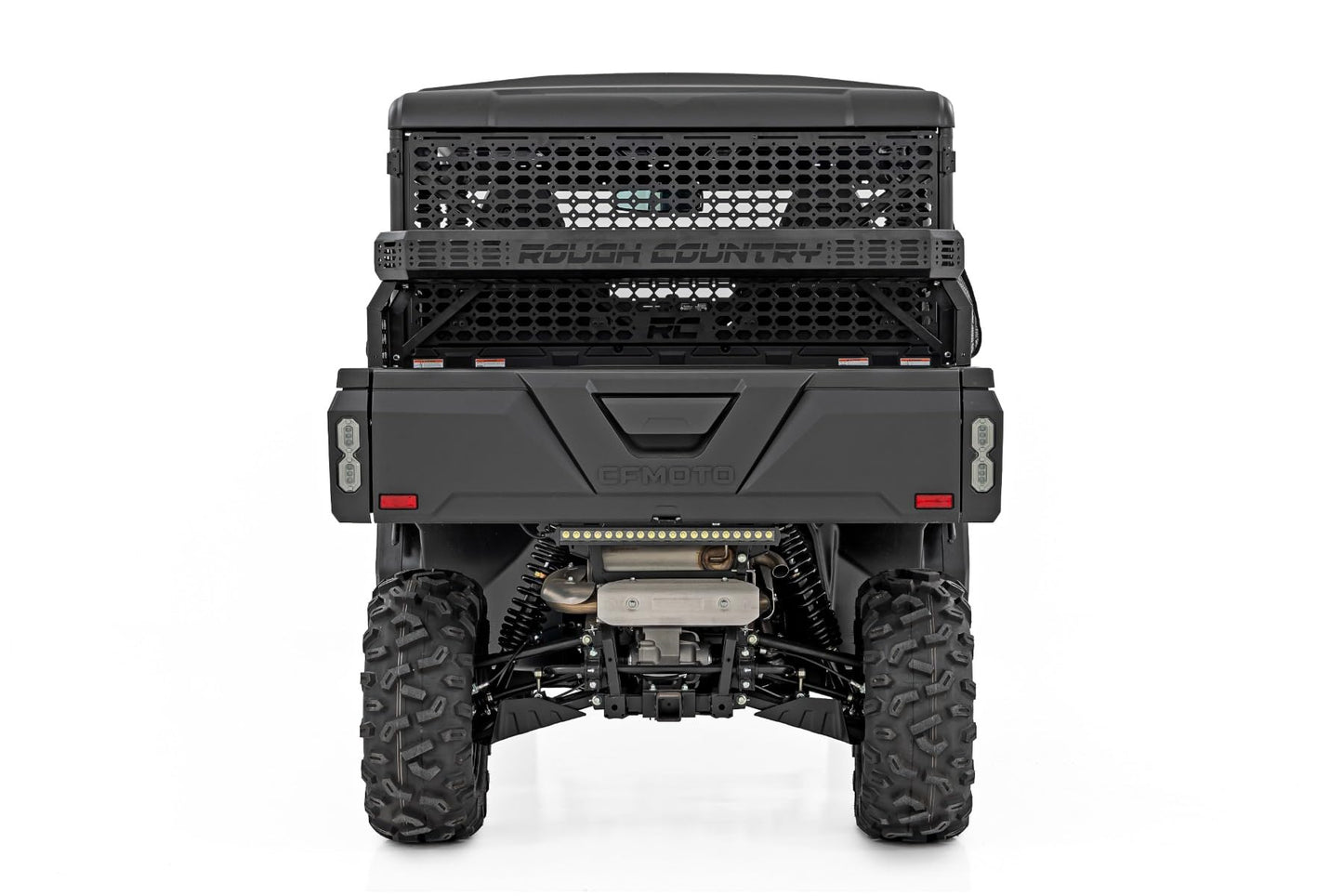 Rough Country Over Bed Cargo Rack for CFMOTO UFORCE 1000, UFORCE 1000 XL & U10 Pro - Heavy-Duty Steel UTV Bed Rack with Molle Panels