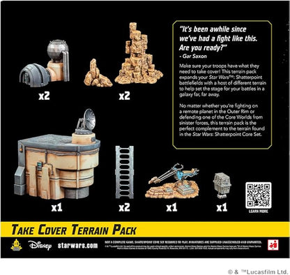 Asmodee Star Wars Shatterpoint Ground Cover TERRAIN PACK - Create Dynamic Battlefields! Tabletop Miniatures Game for Kids and Adults Ages 14+ 2 Players 90 Minute Playtime
