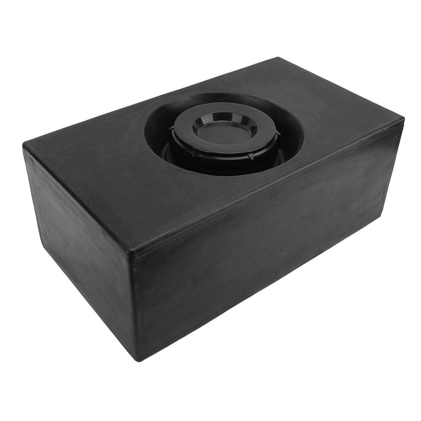 8 Gallon Black RV Water Storage Tank, Leak Proof, Rupture wear Tank for Trailer Boat Yacht, LLDPE Material, 530x300x210mm