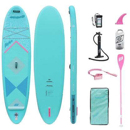 FREESUN KUSHEE 10’6” x 31” Inflatable Stand Up Paddle Board, All-Around iSUP for Beginners & Adults, Glue-Free Heat-Fusion Tech for Extra Durability, Stable Wide Nose, Lightweight Blow Up SUP,Blue