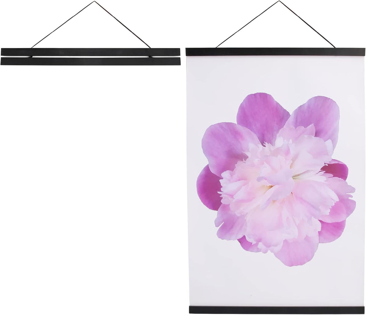 Aynoo Magnetic Poster Hanger Frame - 20 Inch Black Picture Frame for Easy Display | Multiple Sizes Available