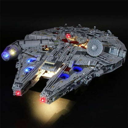 LED Light Kit Compatible with Lego 75192 UCS Ultimate Millennium Falcon (Model Set Not Included)