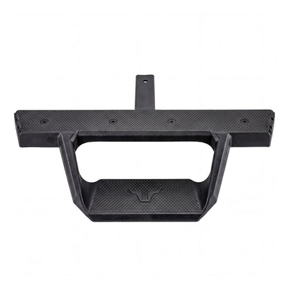 Bully Black 2" Class III Trailer Towing Hitch Step, Black Powder-Coated Cast Aluminum, 23" Wide
