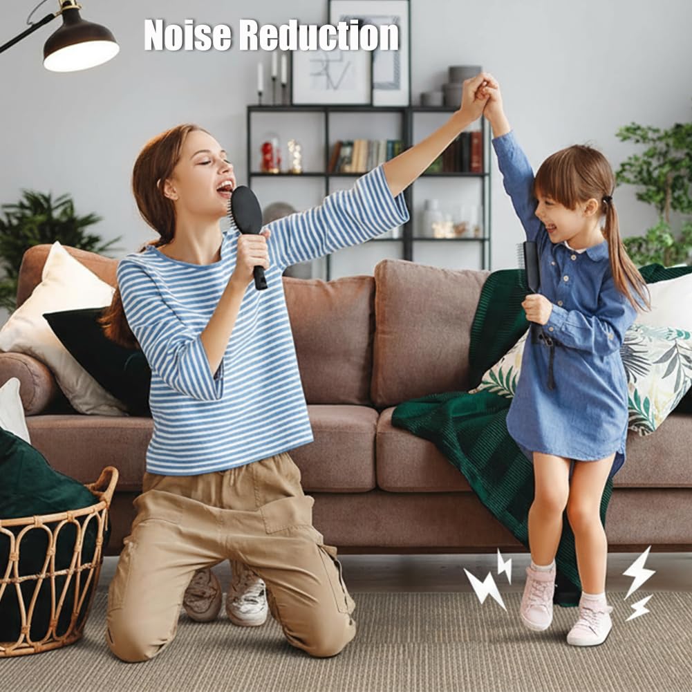 NINXANG Commercial Carpet Tiles Reusable 24" x 24" Squares 18 Tiles Non Slip Soft Floor Carpet for Office Living Room Bedroom Hotel Gym Easy DIY Installation with Flexlok Tabs (Beige)