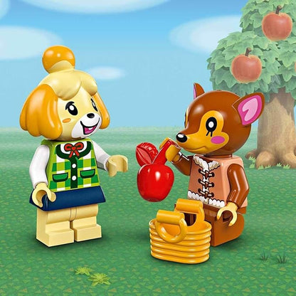 LEGO Animal Crossing Isabelle’s House Visit Buildable Creative Toy Set for Kids Includes Fauna and More Animal Crossing Toy Figures Video Game Birthday Gift for Girls and Boys Ages 6 and Up 77049