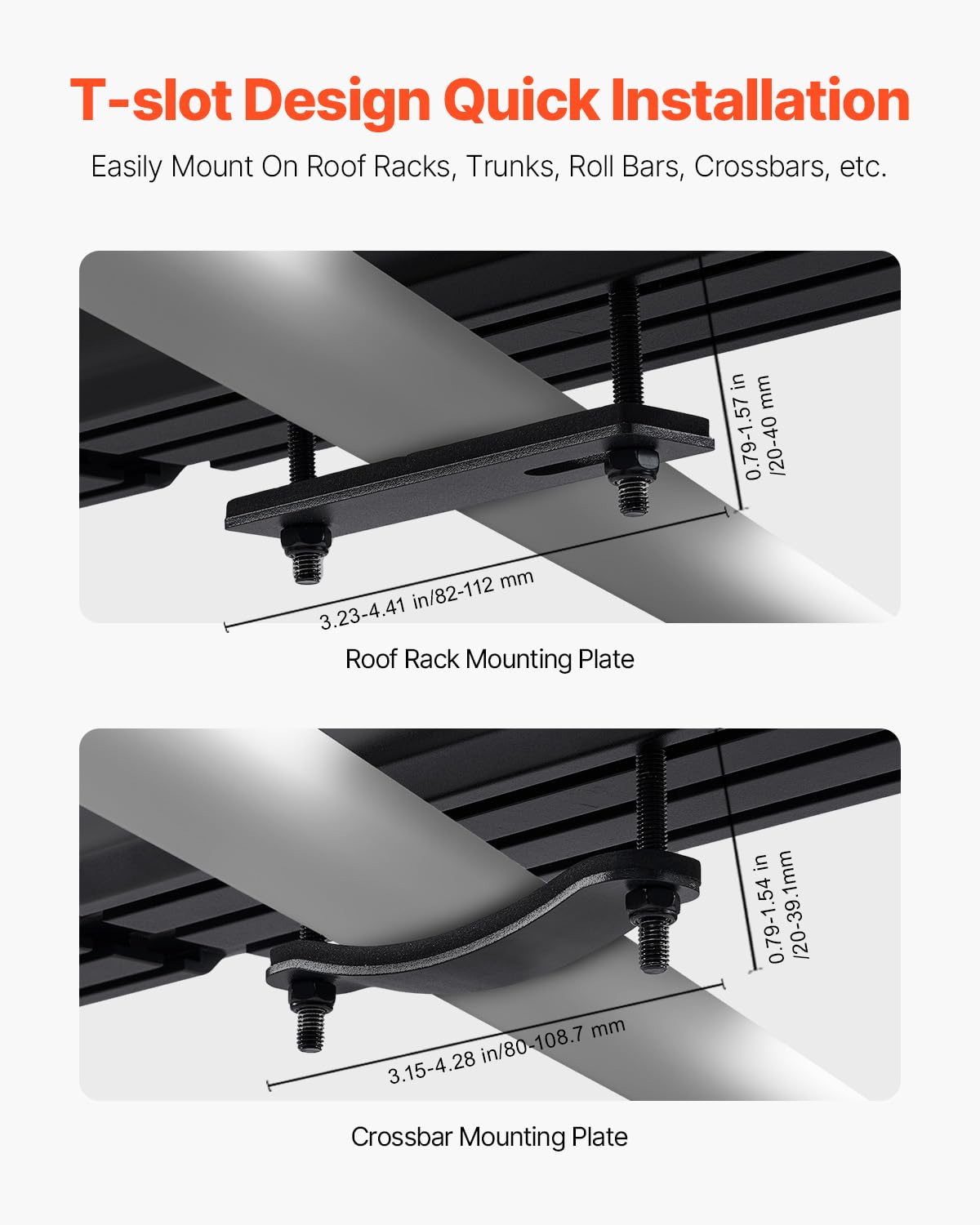 VEVOR Pressurized Water Tank,4 Gal,Lightweight Aluminum Metal,Multi-Dispensing Outdoor Roof Rack Water Tank with 2 Splash-Guard Panels,Versatile Nozzle with Pressurization Port,Fit for Trucks