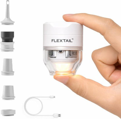 FLEXTAILGEAR Tiny Pump 3X - Portable Low Noise Air Pump for Inflatables | Ideal for Camping & Pool Floats