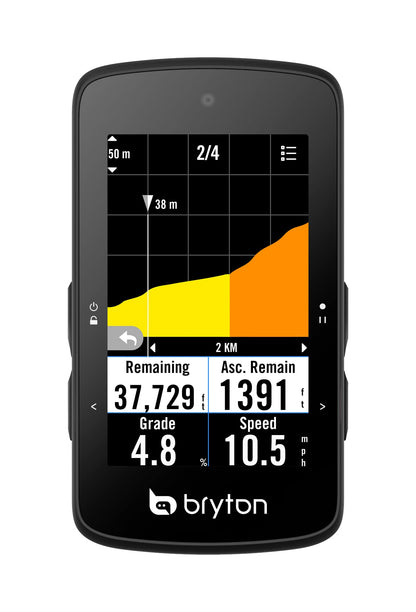 Bryton Rider 750SE GPS Bike/Cycling Computer. USA Version. Color Touchscreen, Pre-Loaded Maps, Online/Offline Navigation, Smart Trainer, Radar Support, 40hr Battery.