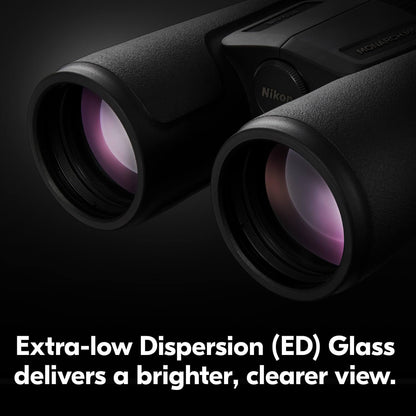Nikon Monarch M5 10x50 Binocular | High-Magnification Waterproof Fogproof Rubber-Armored 50mm Objective Binocular with ED Glass Multilayer-Coated Lenses | Wildlife Nature Observation Optic