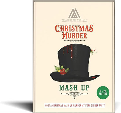 Masters of Mystery Victorian Christmas Murder Mystery Dinner Party Game – Holiday Whodunnit Party Game for Adults – 4–20 Players