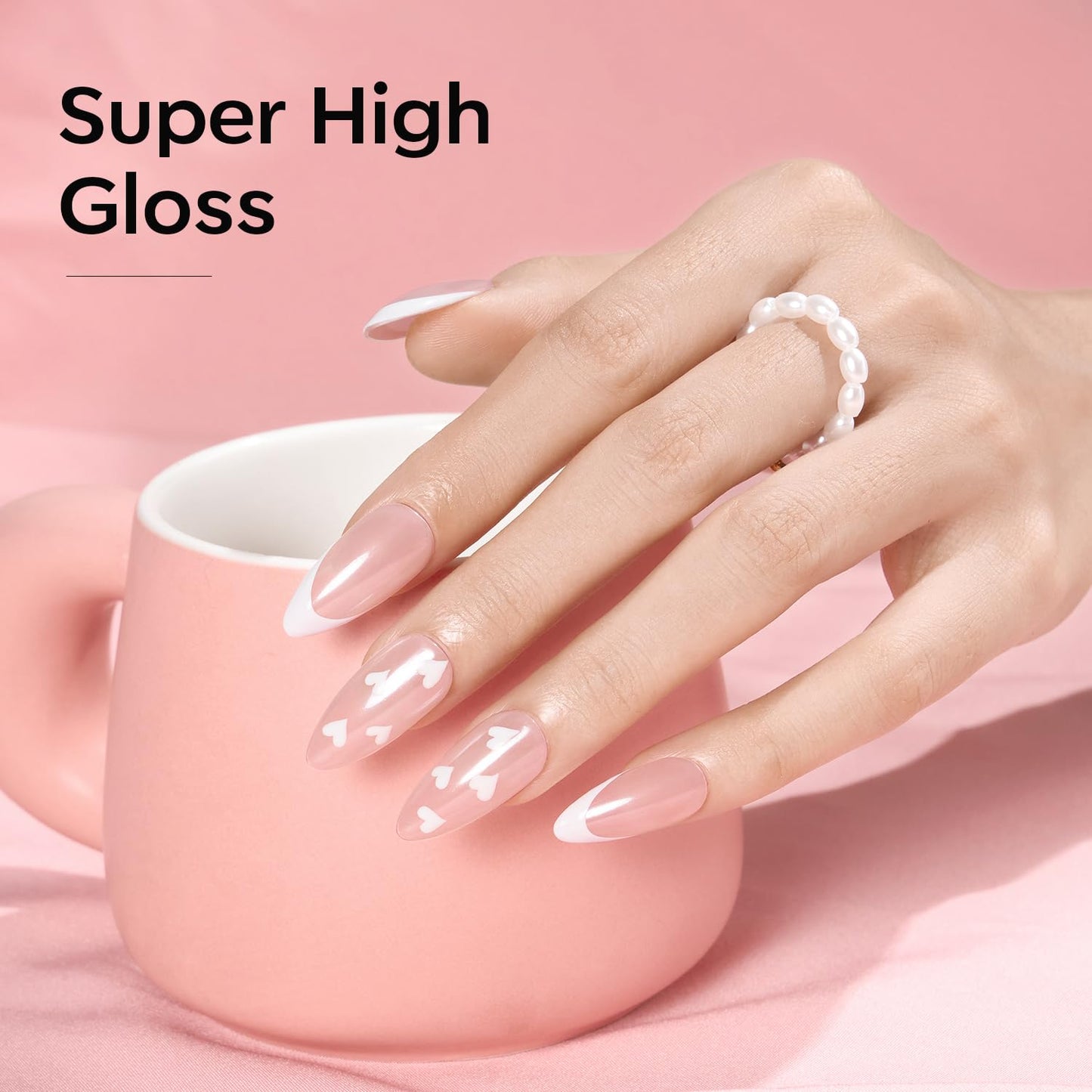 Modelones French Tip Tool- 6 Pcs Nail Stamp French Manicure Kit Suitable for DIY Together with Gel Nail Polish Art Tips Printing Tool Kit