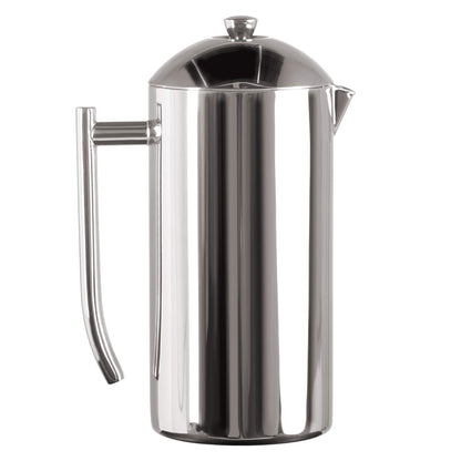 Frieling French Press Coffee Maker - 23 oz, Polished Double-Wall Stainless Steel - Insulated French Press for Camping - All Stainless Steel Coffee Maker