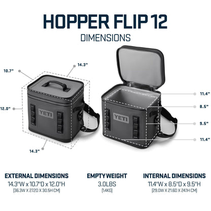 YETI Hopper Flip 12 Portable Cooler, Cherry Blossom