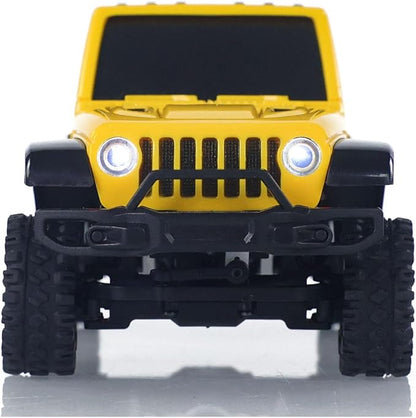 US in Stock 2.4G 1/36 Remote Control Rock Crawler 3601 RC Off Road Car 4×4 RTR Model Vehicle Light Lipo Battery Radio Mini Toy Hobby Grade Model for Christmas Birthday Gift