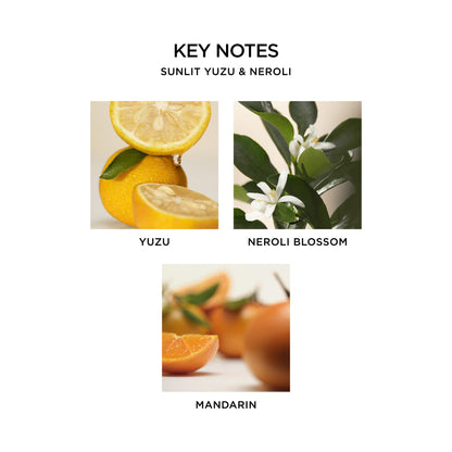 NEST New York Scented Votive Candle, Sunlit Yuzu & Neroli - 2 oz - Up to 28-Hour Burn Time - Reusable Glass Vessel