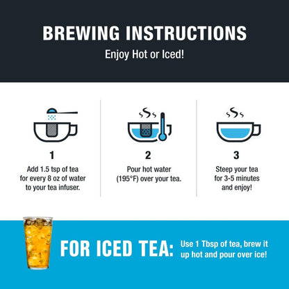 Tiesta Tea - Chai Love, Loose Leaf, Spiced Chai Black Tea, Premium Blend, High Caffeinated, Make Hot or Iced & Brews Up to 50 Cups, 4 Ounce Refillable Tin