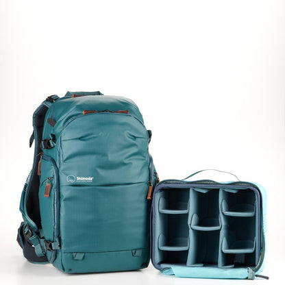 Shimoda Explore v2 25 Women's Starter Kit, Outdoor Photography Adventure Backpack with Small Mirrorless Core Unit, Fits Mirrorless and DSLR Cameras, 14-inch Laptop Sleeve, Rain Cover Included, Teal