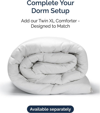Skiennix Extra Deep Twin XL Sheet Set | 4-Piece Breathable Cooling Sheets - Hotel Luxury Bedding - Light Sage