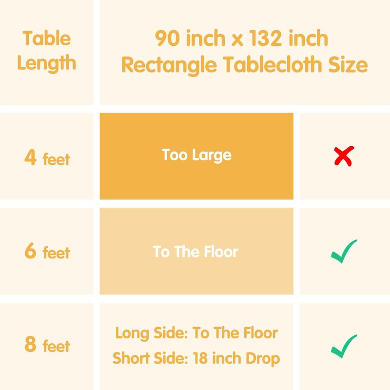 BRILLMAX 4 Pack White Tablecloths 90 x 132 Inch for 6ft Rectangle Tables - 150 GSM Polyester Fabric, Floor Length Drop, Water, Stain & Wrinkle Resistant Cloth Cover for Wedding Reception Banquet