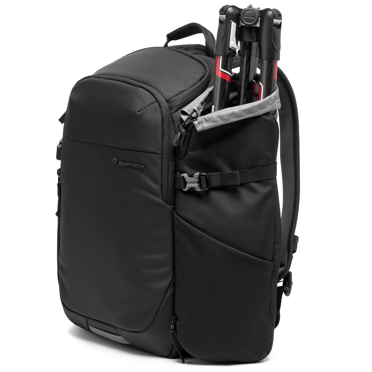 Manfrotto Advanced Befree III Professional Photography Backpack for Camera and Laptop, Bag for Reflex/Mirrorless Camera with Lenses, with Interchangeable Padded Dividers and Tripod Attachment