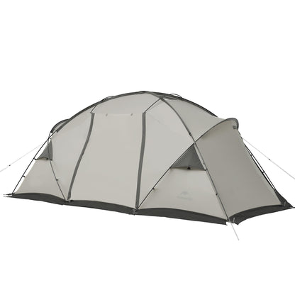 Naturehike Massif Hot Tent with Stove Jack, 4 Season Tent, 1/2/4 Person Camping Tent, UPF50+ Waterproof Windproof Winter Tents with Room and Hall