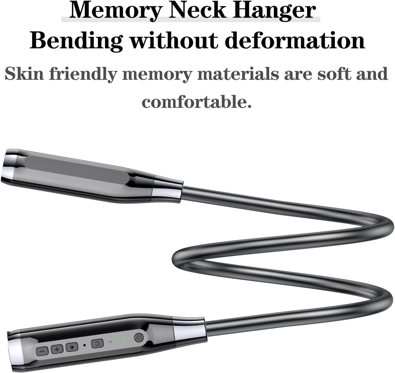 Kinobo Neckband Bluetooth Headphones，6.0 Bluetooth 120 Hours Playtime，IPX7 Sports Waterproof Earbuds with Microphone Noise Cancelling with TF Card Slot ，HiFi Stereo (Black)
