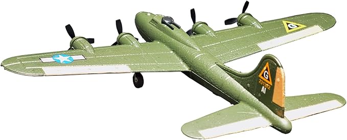 RC Plane Remote Control Airplane RTF 2.4GHz Radio Control B17 Lighting Aircraft for Beginner