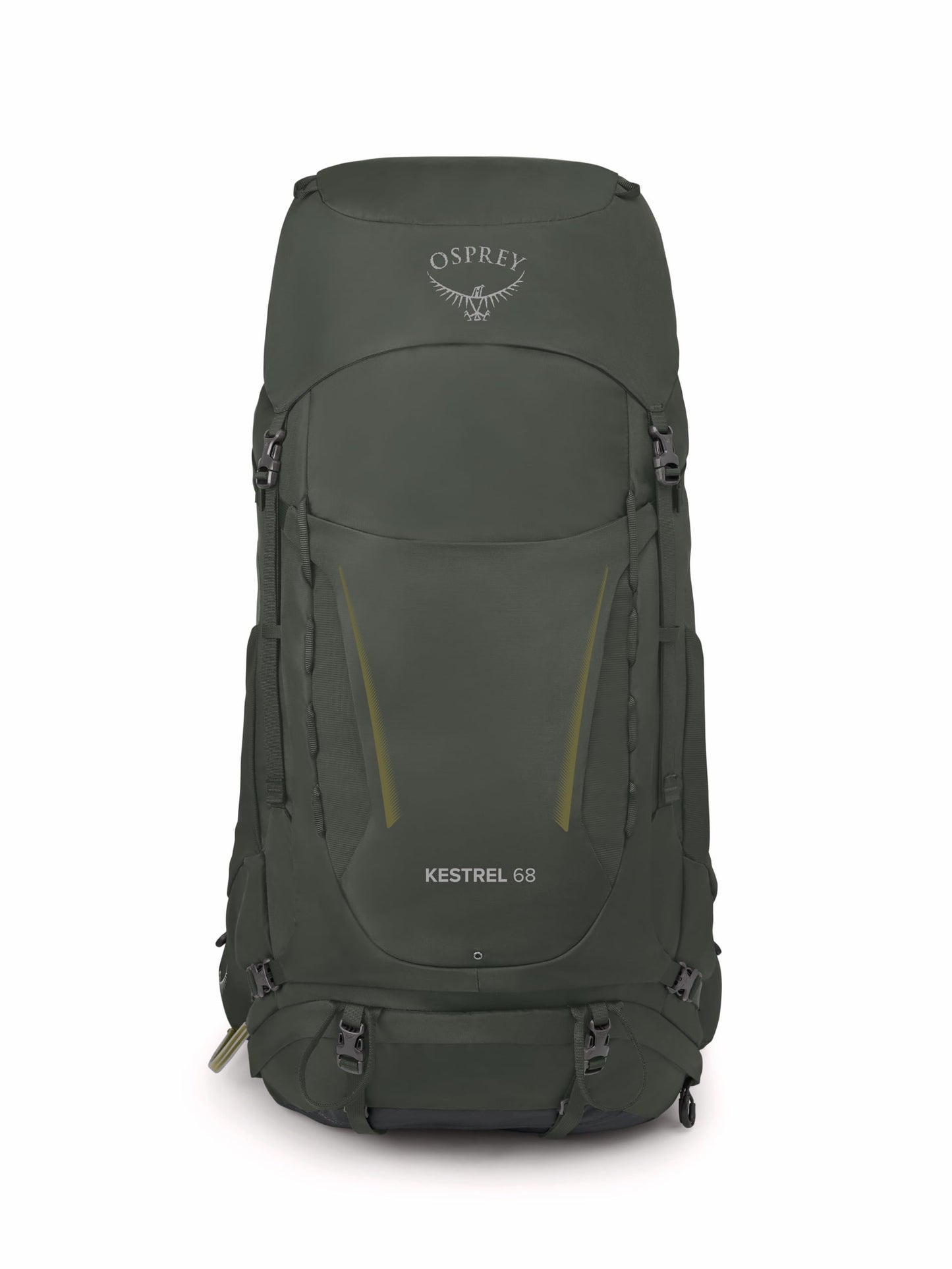 Osprey Kestrel 68L Men's Backpacking Backpack, Bonsai Green, L/XL
