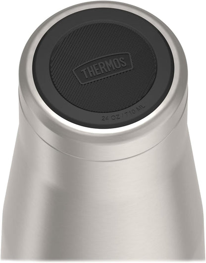 THERMOS Icon Series Stainless Steel Cold Tumbler - 24 Ounce, Vacuum Insulated with Lid & Straw
