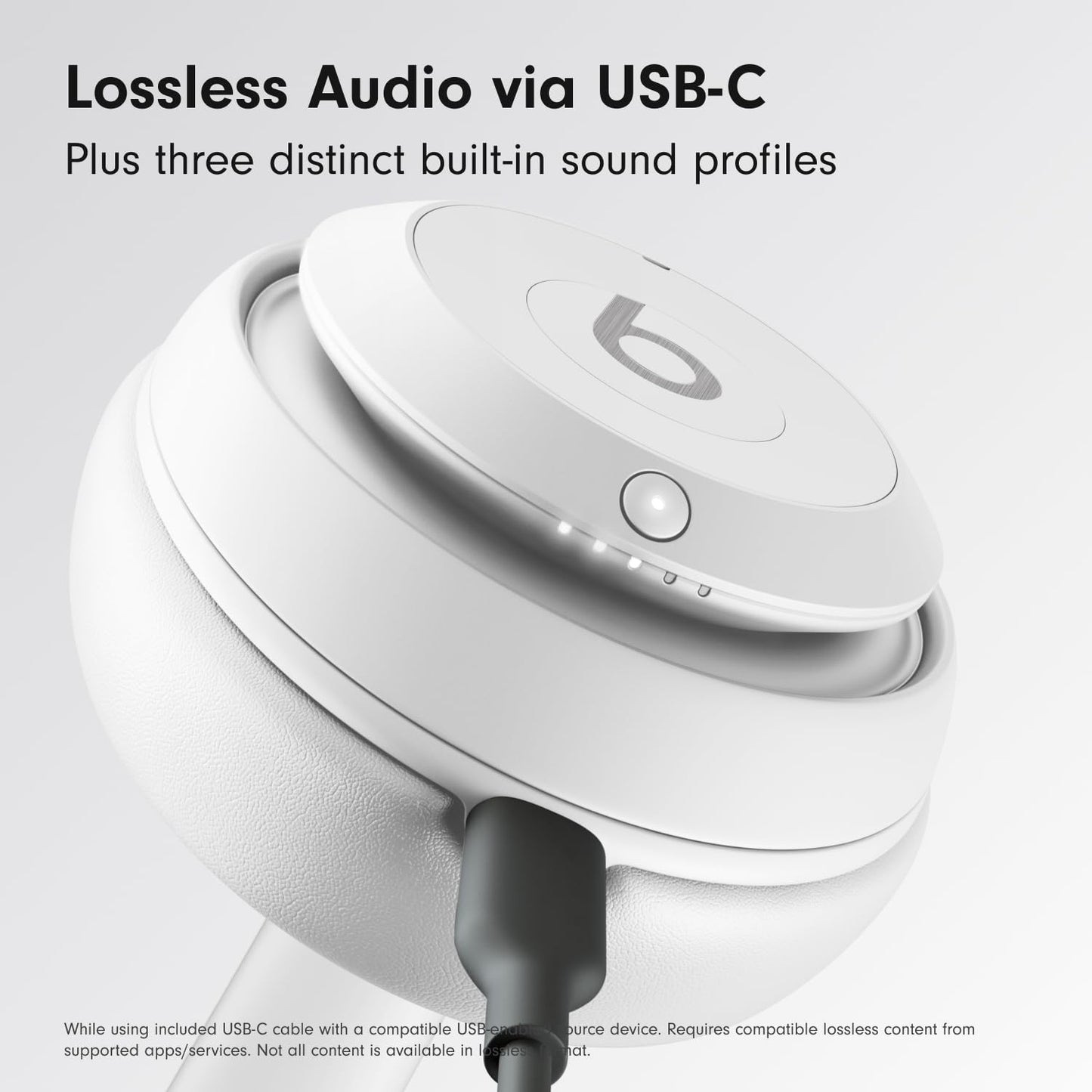 Beats Studio Pro with AppleCare+ for Headphones (2 Years) - Matte White