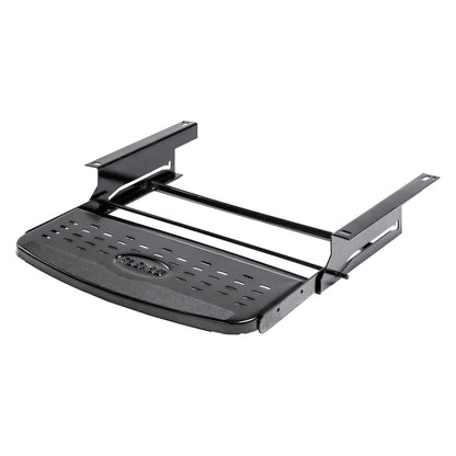 Stromberg Carlson Manual RV Step SMFP-1200 – Foldable Camper Stairs for Trailer, Portable Single Pull Out Platform for RV, Rust Resistant Construction, Exterior Camper Step, 24" Wide Non-Skid Design