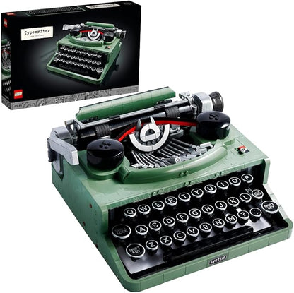 Lego 21327 Ideas The Vintage Writing Machine Original Gift Creative Hobby Kits for Adults Building Set