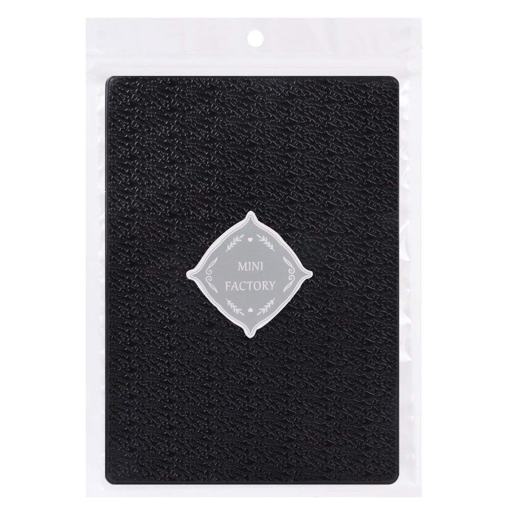 Extra Thick Sticky Anti-Slip Gel Pad, Mini-Factory Premium Universal Non-Slip Dashboard Mat for Cell Phones, Sunglasses, Keys, Coins and More - Black (Large Size: 7.8" X 5.5")