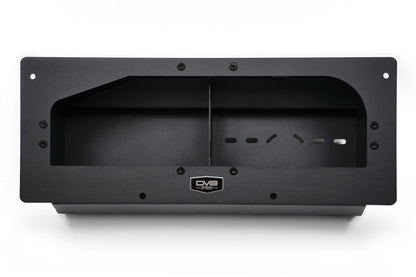 DV8 Offroad Air Compressor Mount & Storage Box for The 2021-2026 Ford Bronco | Designed for ARB Single or Twin Air Compressors | Heat Shield to Reduce Temperatures from Exhaust/Exterior