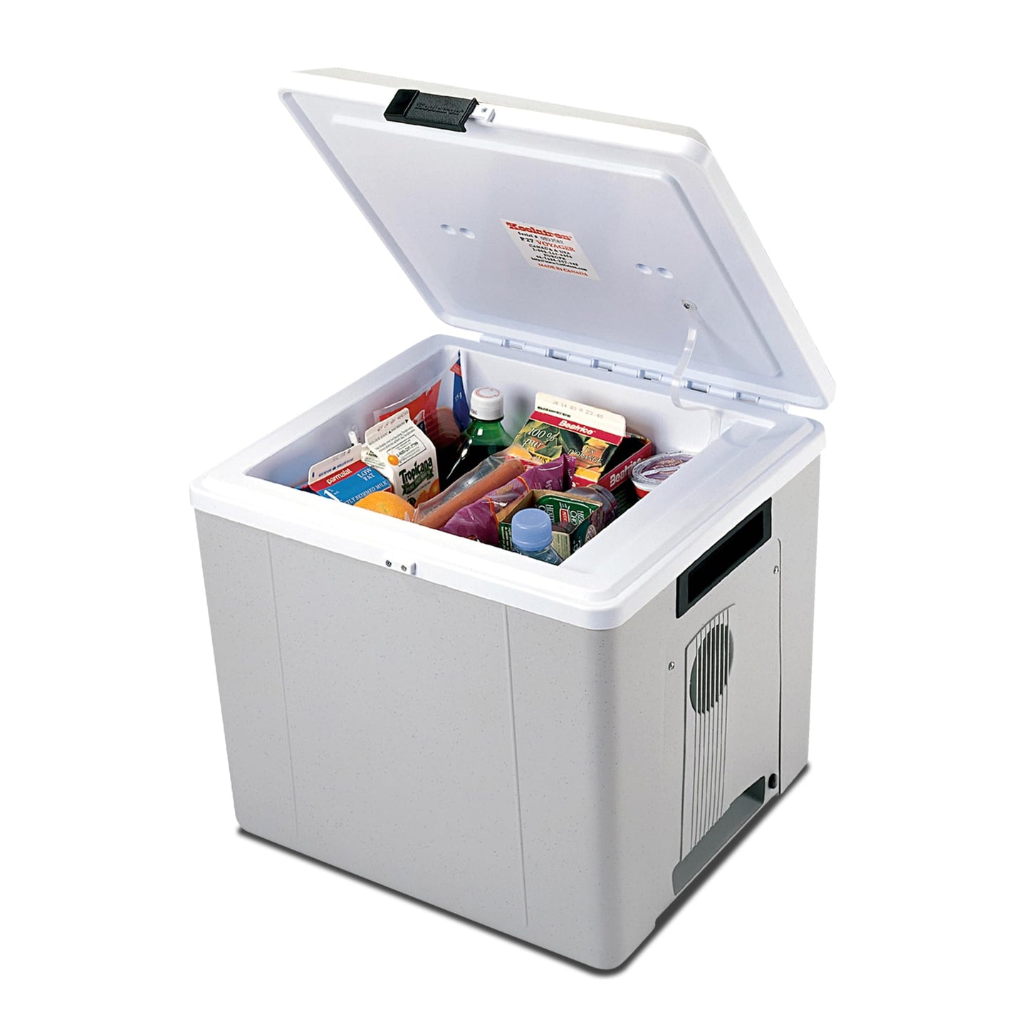 Koolatron 12V Iceless Cooler & Warmer – Portable 29 qt Electric Cooler/Nevera Portátil Eléctrica for Car Truck Camper Boat Hard Sided Mini Fridge for Camping Picnic Travel Lunch Food Drinks Office