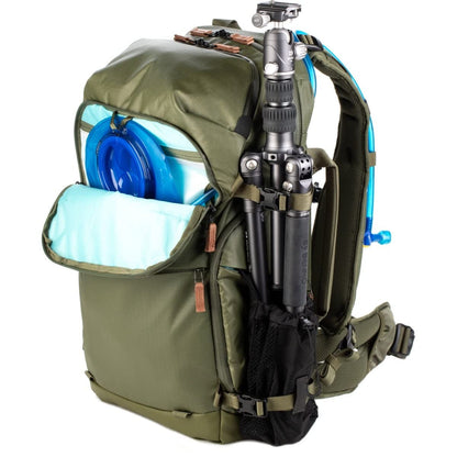 Shimoda Explore v2 35 Starter Kit (w/Medium DSLR Core Unit), Landscape Adventure Outdoor Photography Travel Pack, Carry-On Compatible, 16" Laptop Sleeve, Anti-Theft Camera Access, Army Green