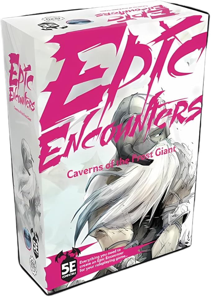 Steamforged Games Epic Encounters Caverns of The Frost Giant and Halls of The Orc King Bundle (2 Items)