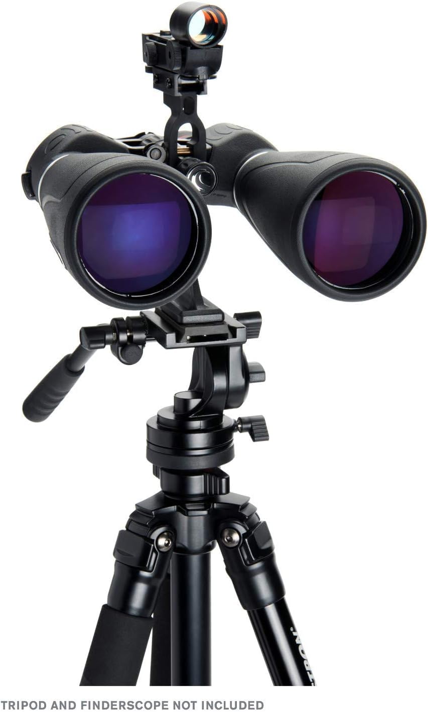 Celestron 72030 SkyMaster Pro 15 x 70 Porro Prism Binoculars, Black