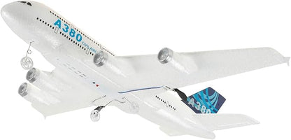 Remote Control RC Airplane Ready to Fly 2.4GHz – Airbus A380 Model 2-Channel Beginner RC Plane Toy for Kids &amp Adults with Gyro Foam Durable &amp Easy Fly