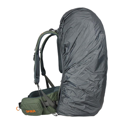SPIKA Hunting Backpack Internal Frame for Men Waterproof Hunting Pack with Rifle Holder Rain Cover Extendable 40L+ Capacity