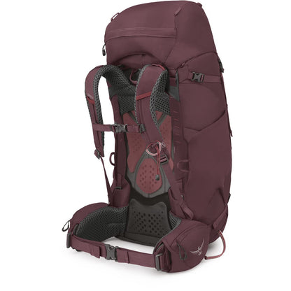 Osprey Kyte 68L Women's Backpacking Backpack with Hipbelt, Elderberry Purple, WXS/S