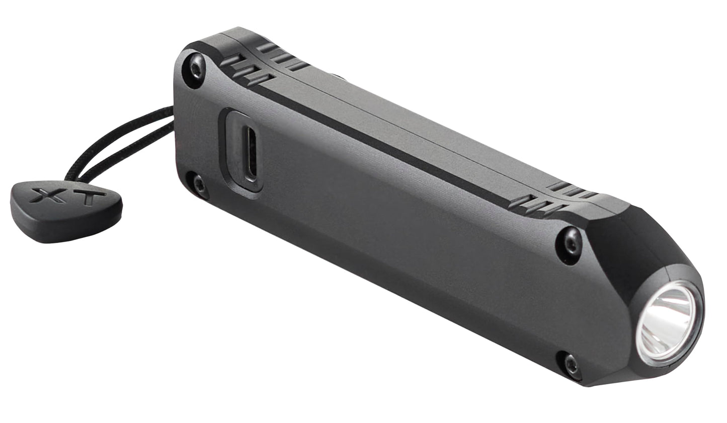 Streamlight 88812 Wedge XT 500-Lumen 1,900-Candela Flat Everyday Carry Flashlight, Includes USB-Cable and Pocket Lanyard, Black