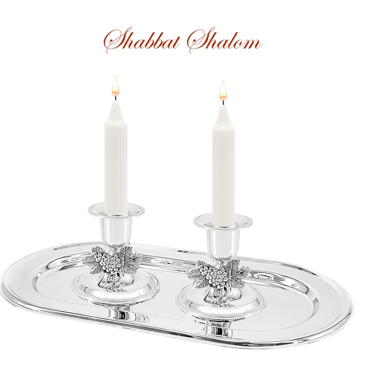 72 Shabbat Candles, 3 Hour White Traditional Shabbos Candle 4 Inch, (72 Pack) Sabbath White Taper Candles