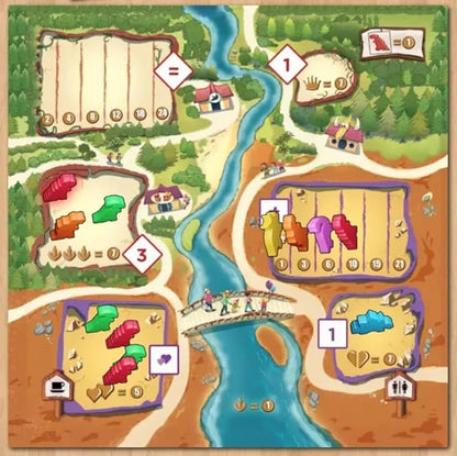 Ankama - Draftosaurus - Jeu de Base - Rédaction de Cartes - Lancer de Dés - Sélection d'Actions Simultanées - Jeu de Stratégie - Déroulement Rapide - Français - 2 à 5 joueurs - ANK9551