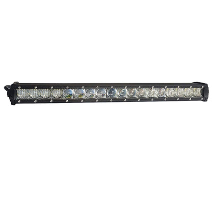 Led Light Bar 25 Inch 120W Single Row Off Road Spot Flood Combo IP 67 Waterproof Work Fog Driving Lights Led Boat Lighting Rocker Switch Wiring Kits