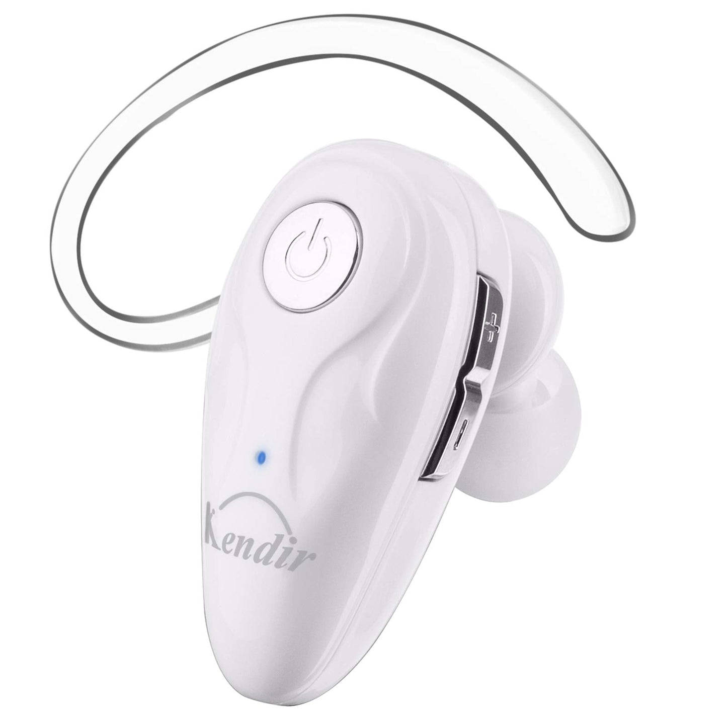 Bluetooth Headset, V5.0 Ultralight Wireless Headphone Cell Phone Earpiece with Mic Headsetcase,Volume Control, Handsfree Earbud,Compatible with Android/iPhone/Smartphones/Laptop